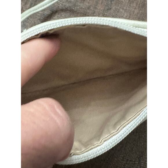 Coach Sequined Cream Wristlet CC Audrey - Picture 5 of 7